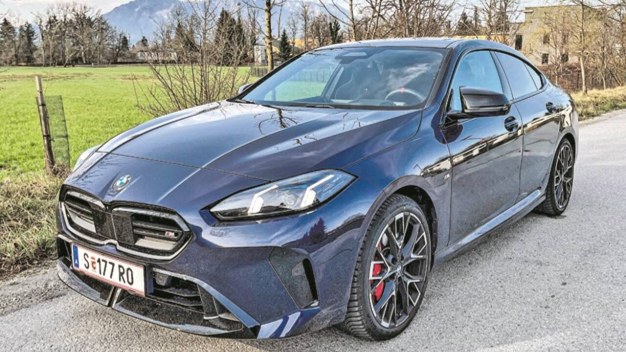 Auffällig unauffällig: der M235.  Auffällig unauffällig: der M235.