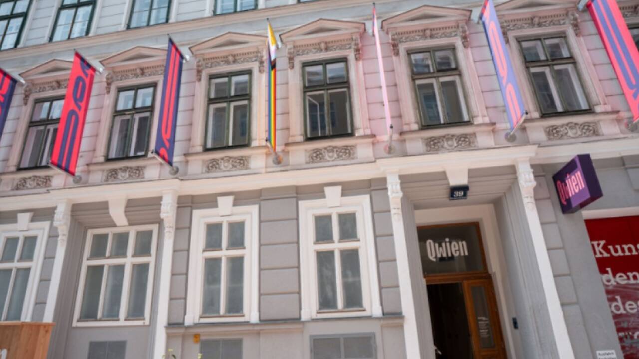 Das Kulturzentrum Qwien befindet sich neben einem Identitärenlokal  Das Kulturzentrum Qwien befindet sich neben einem Identitärenlokal