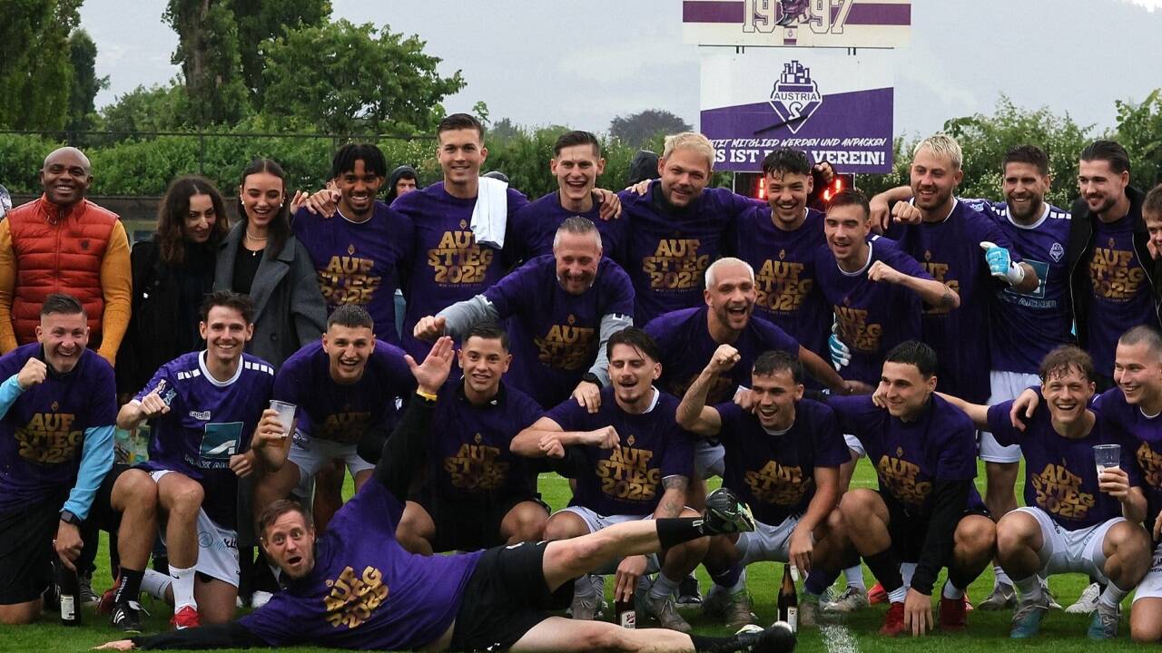 Austria Salzburg sicherte sich den Titel in der Regionalliga West.  