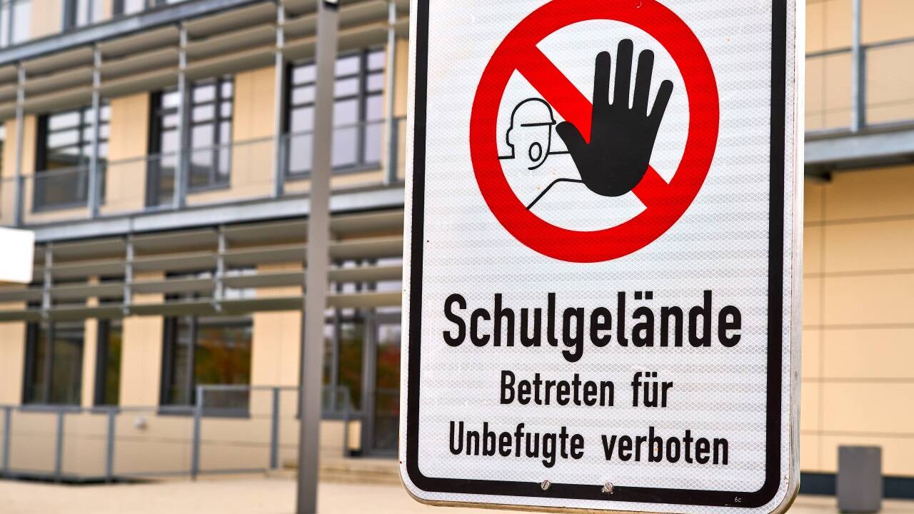 Ein Schild aus Bayern. 