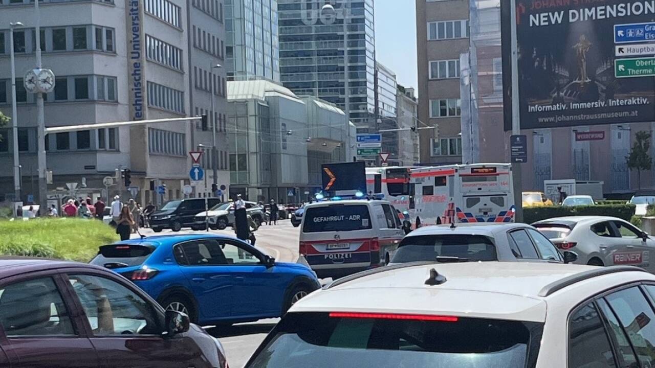 Die TU.Wien musste geräumt werden.  