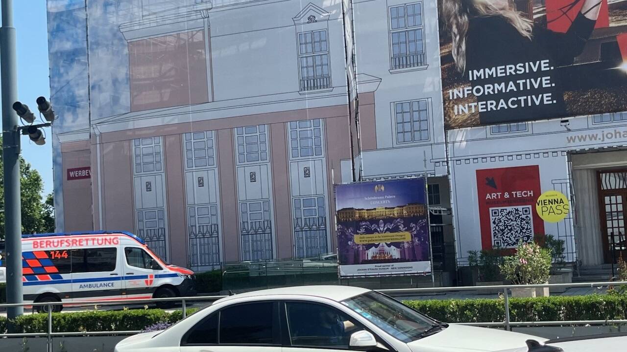 Großeinsatz im Umfeld der Uni.  