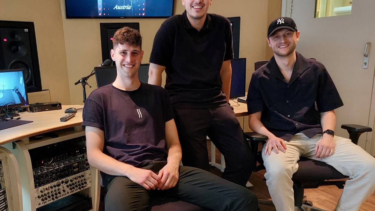 Produzierten und mischten „Wasted Love“: Thomas Thurner, Michael Höchtl und Paul Sams. 