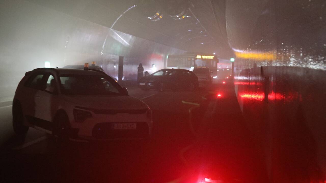 Ein Teil der Übung war ein Unfall mit mehreren beteiligten Fahrzeugen. 