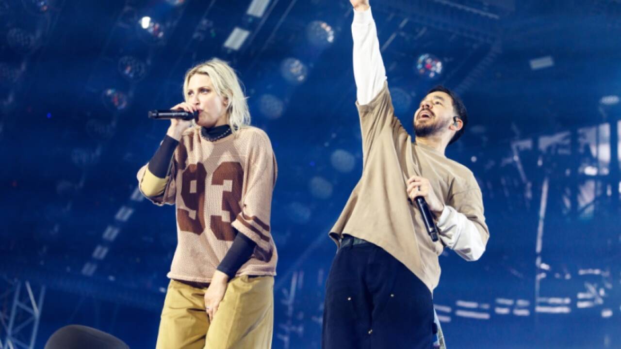 Emily Armstrong und Mike Shinoda von Linkin Park 