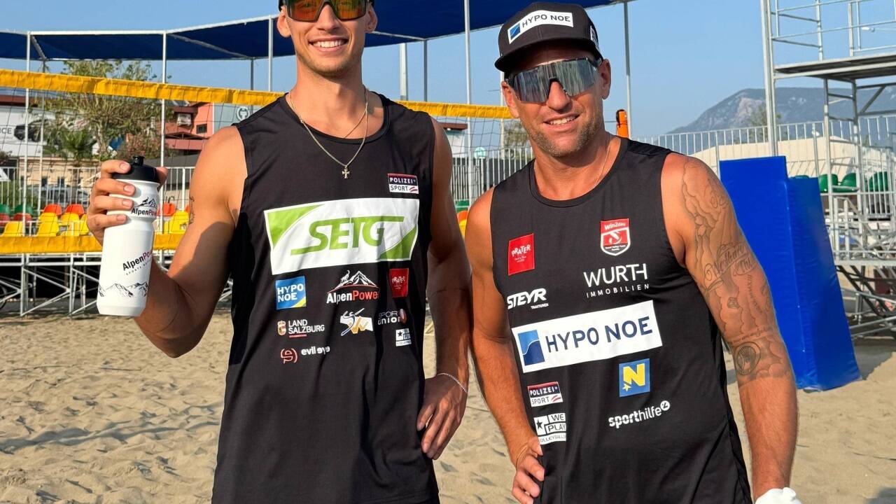 Paul Pascariuc (links) mit Alexander Horst.  