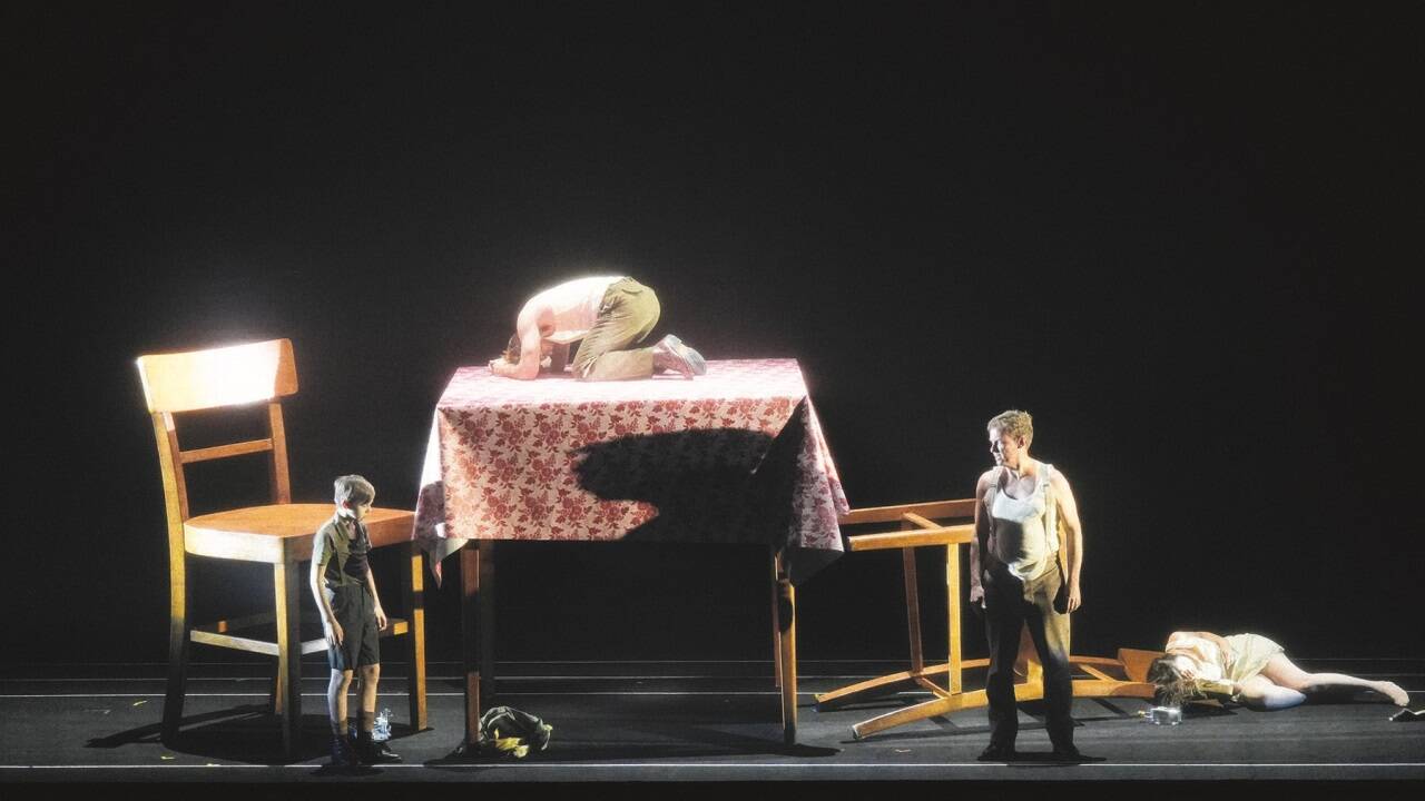 Bilder zur Uraufführung der Oper „Voice Killer“ von Miroslav Srnka im Musiktheater an der Wien. 