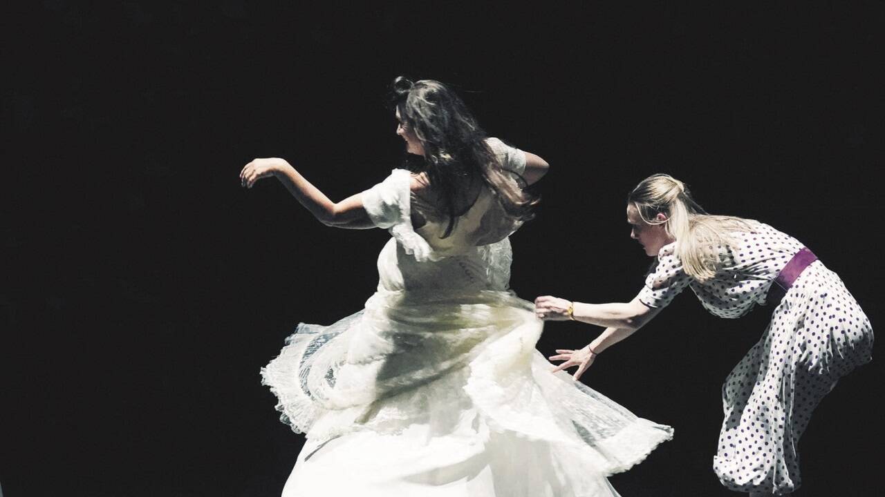 Bilder zur Uraufführung der Oper „Voice Killer“ von Miroslav Srnka im Musiktheater an der Wien. 