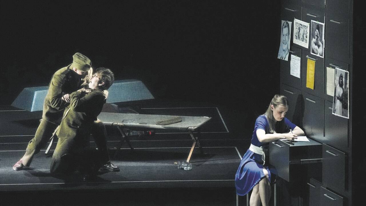 Bilder zur Uraufführung der Oper „Voice Killer“ von Miroslav Srnka im Musiktheater an der Wien. 