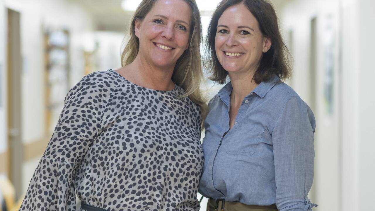 Die Sozialarbeiterinnen Claudia Danglstätter-Huemer und Martina Müller von der Kinder- und Jugendhilfe der Stadt Salzburg.  