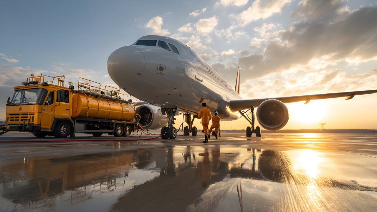 Allen Anstrengungen zum Trotz werden Verkehrsflugzeuge noch für längere Zeit auf fossile Treibstoffe angewiesen sein. 