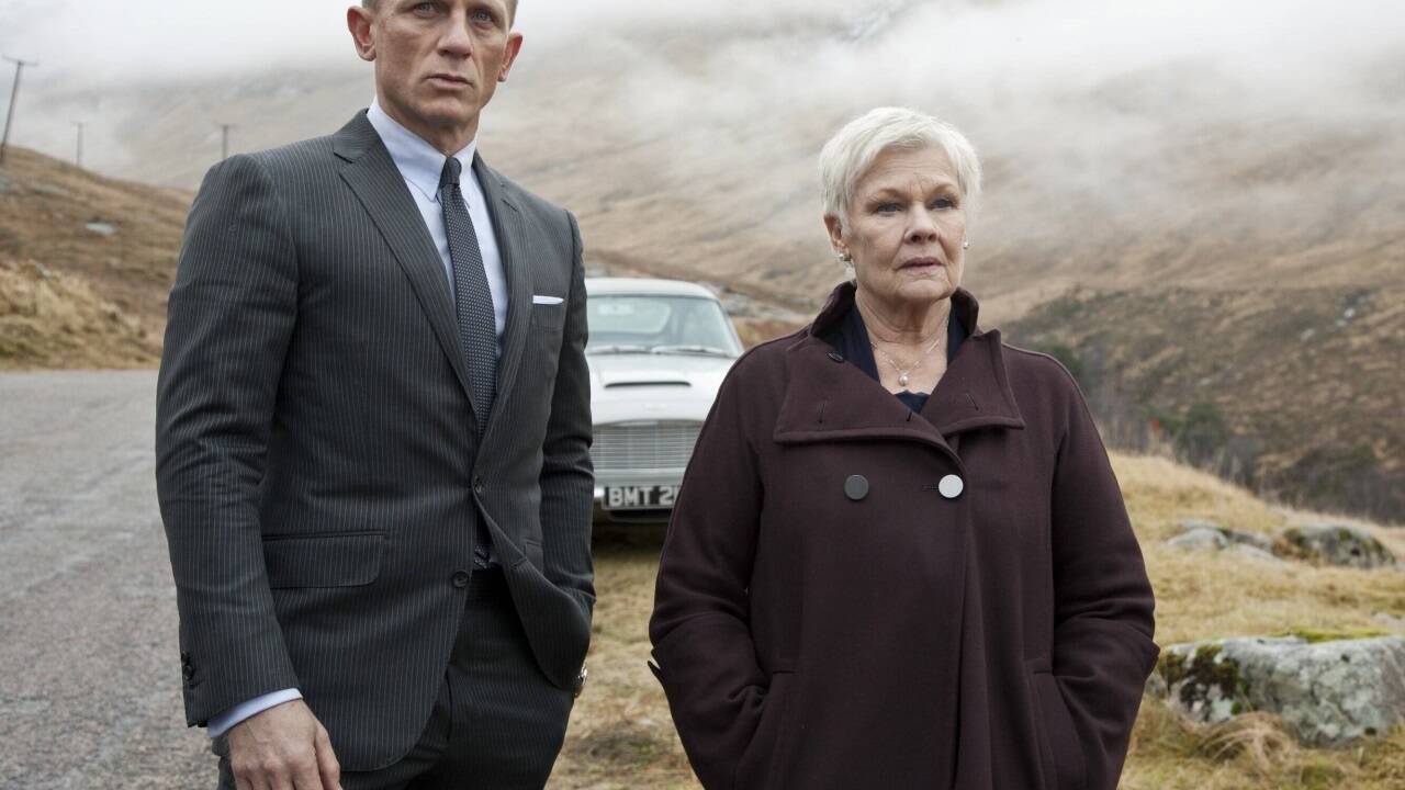 Daniel Craig und Judi Dench im James-Bond-Film Skyfall. 