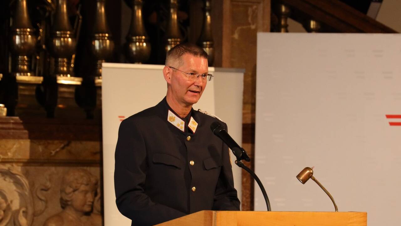 Polizeisprecher Hans Wolfgruber. 