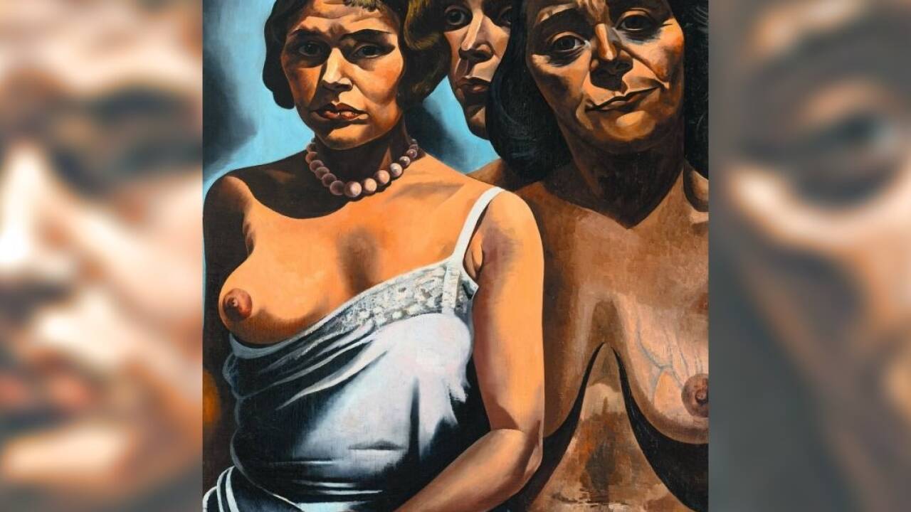 Charley Toorop, „Frauenfiguren“, 1931/1932. 