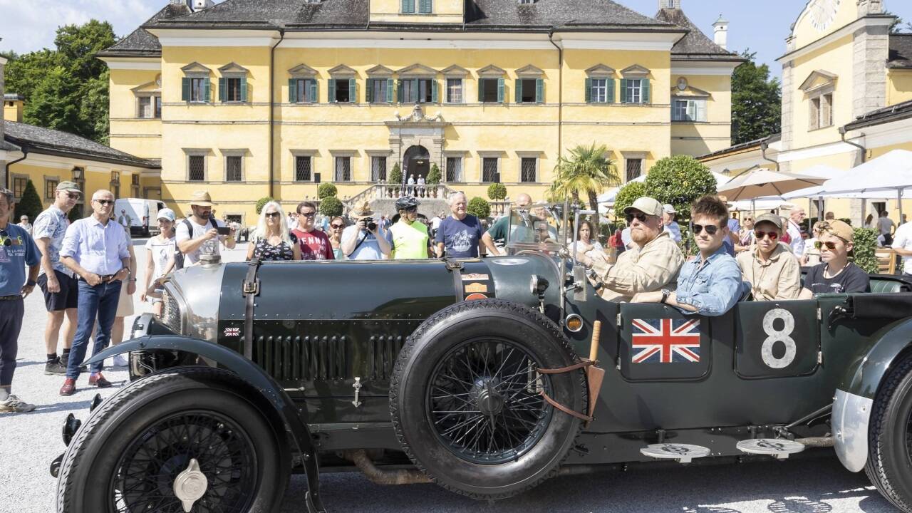 Auch dieser ADR Sport Roadster, Baujahr 1928, fand sich zur Fahrzeugabnahme in Hellbrunn ein.  