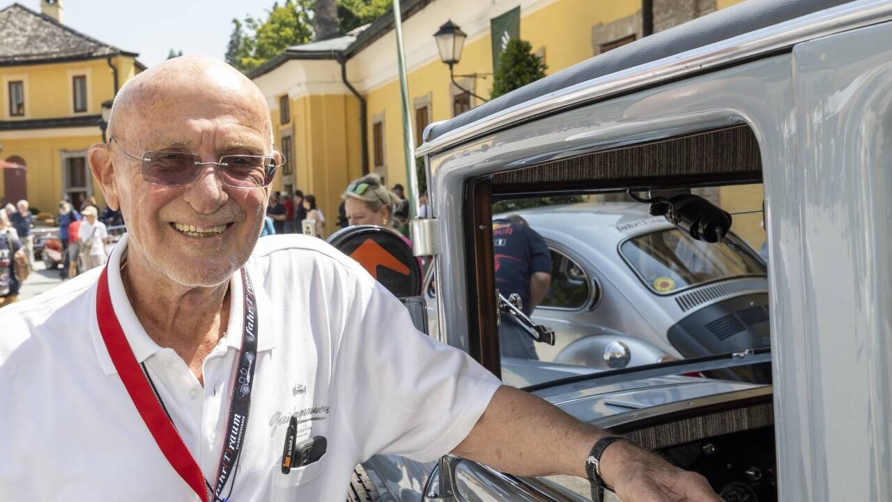 Organisator Gert Pierer. 