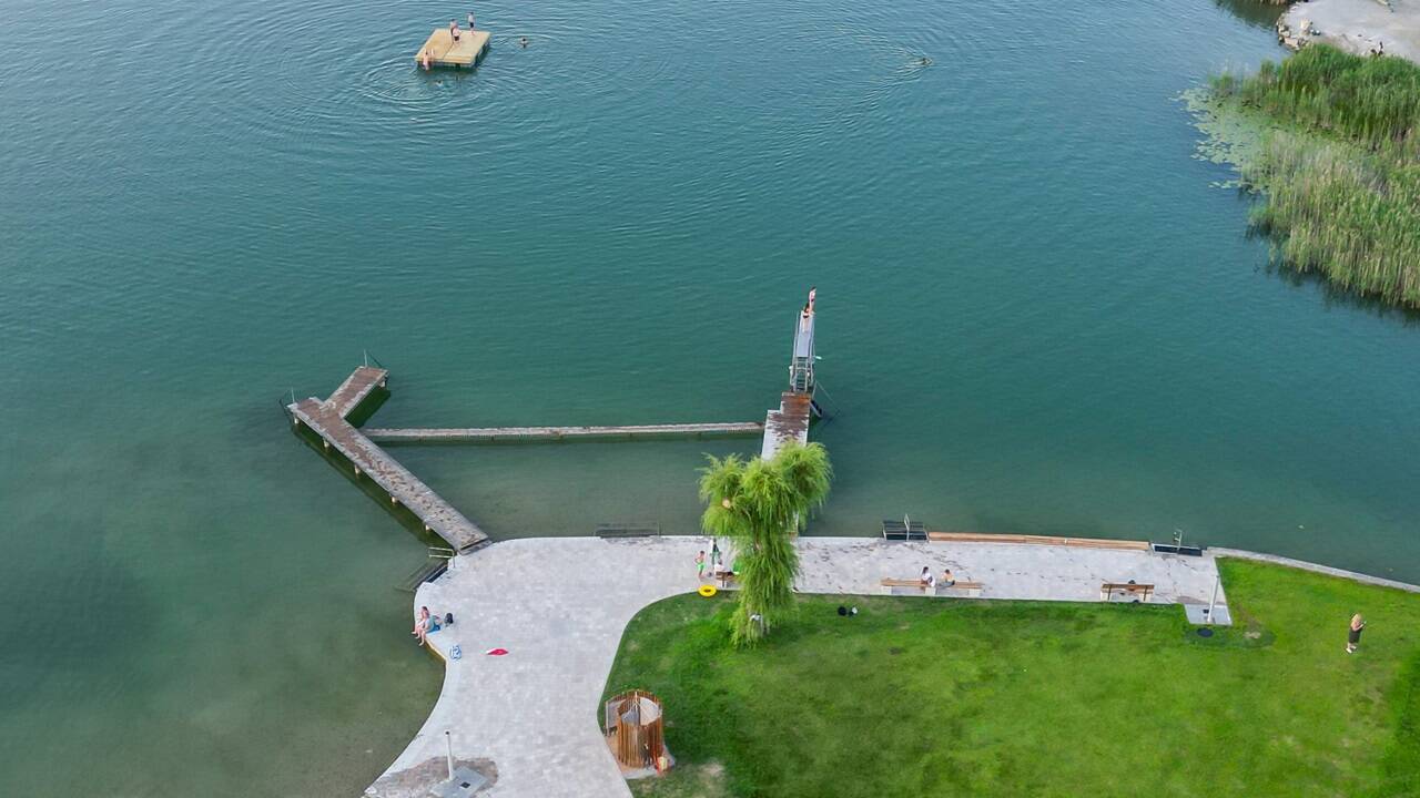 Das Strandbad in Obertrum wurde neu gestaltet. 