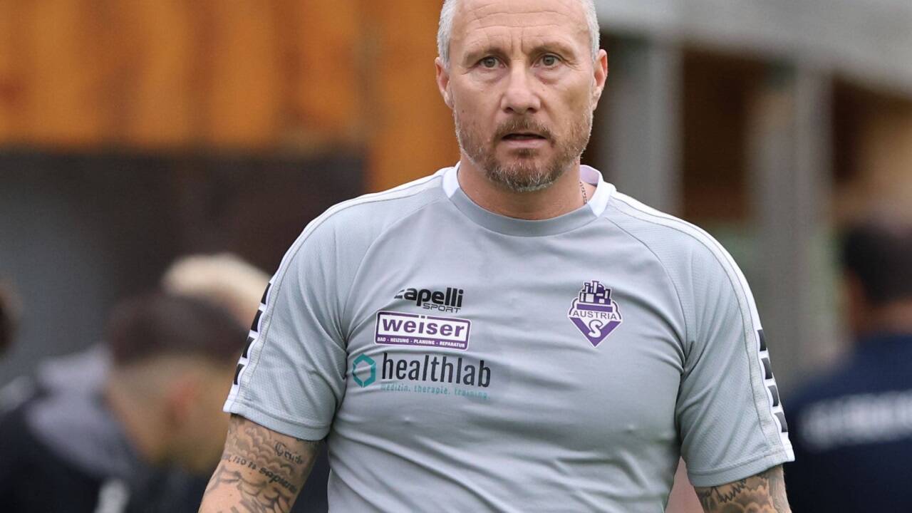 Trainer Christian Schaider führte Austria Salzburg in die 2. Liga. 