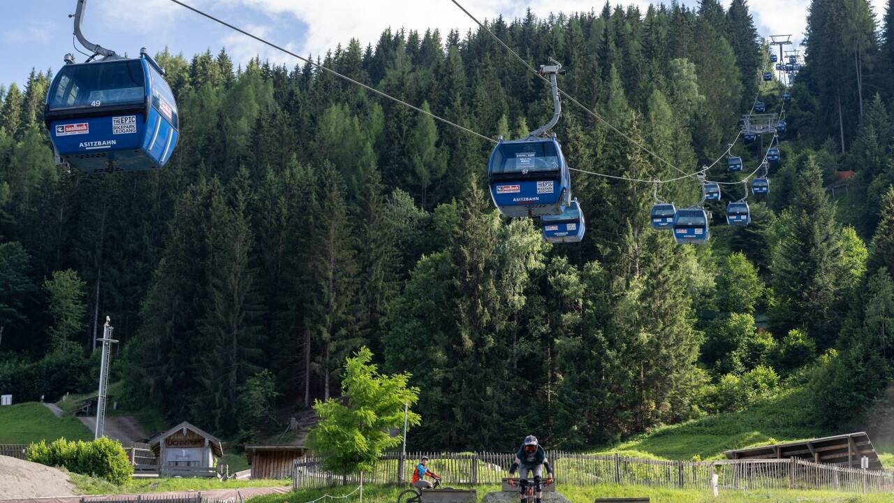 Unfall im Bikepark Leogang (Symbolbild/Archiv 25. Juni 2024). 
