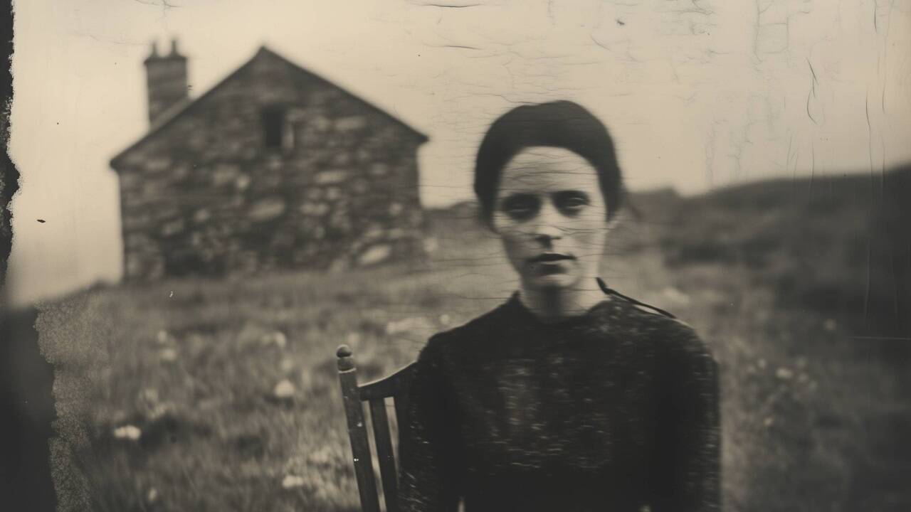 Ein irischer Fluch: „The Widow’s Curse“ ist ein Foto von Stefanie Pirker aus der Serie „Fae“ über die irischen Legendenwelt. 