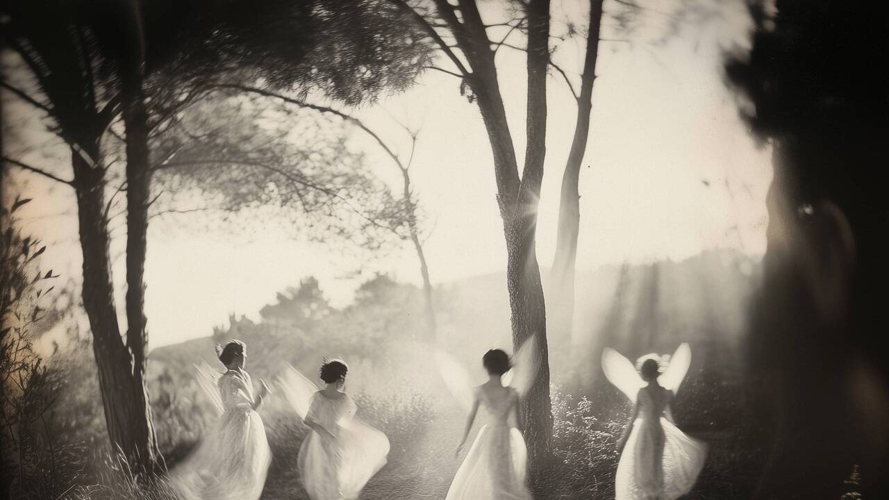 „Janas“ heißt das Bild von Stefanie Pirker, das aus der Serie „Sirens&Sleeping Giants“ über über die Sagenwelt Sardiniens stammt. 