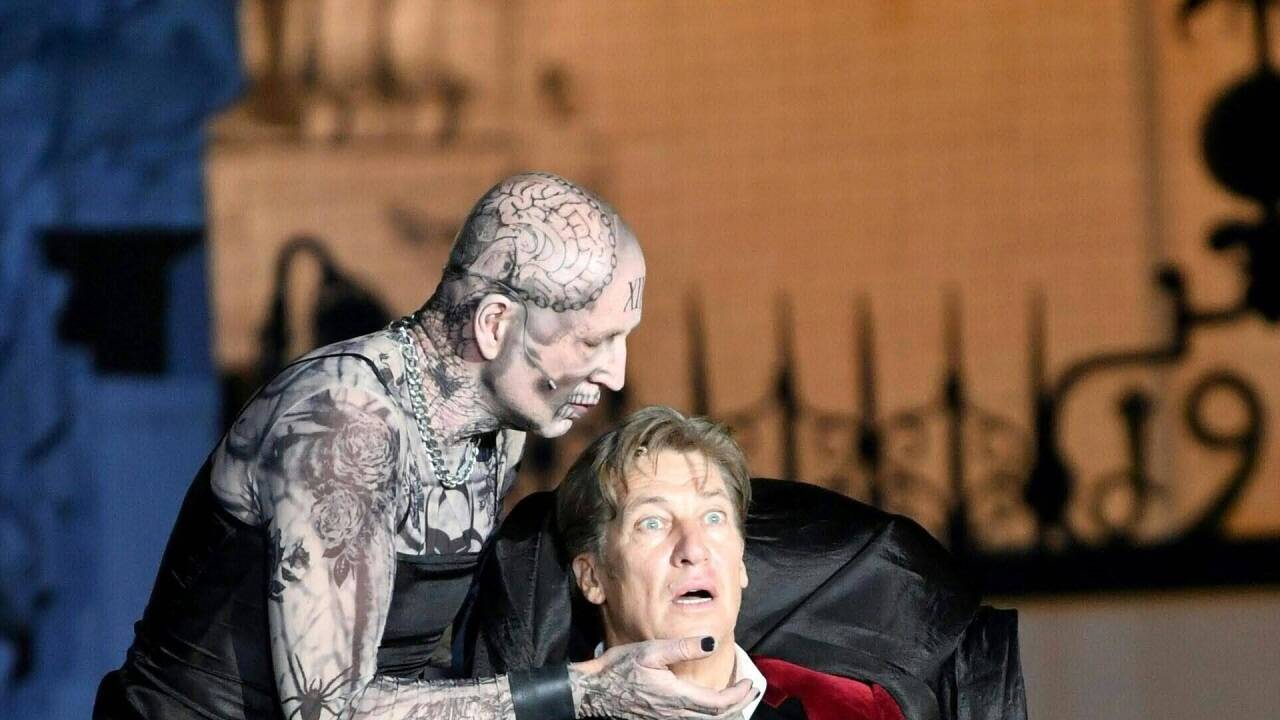 Von 2017 bis 2020 war Tobias Moretti (rechts) der Jedermann bei den Salzburger Festspielen. Heuer kommt er für das Fest zur Festspieleröffnung zurück nach Salzburg.  
