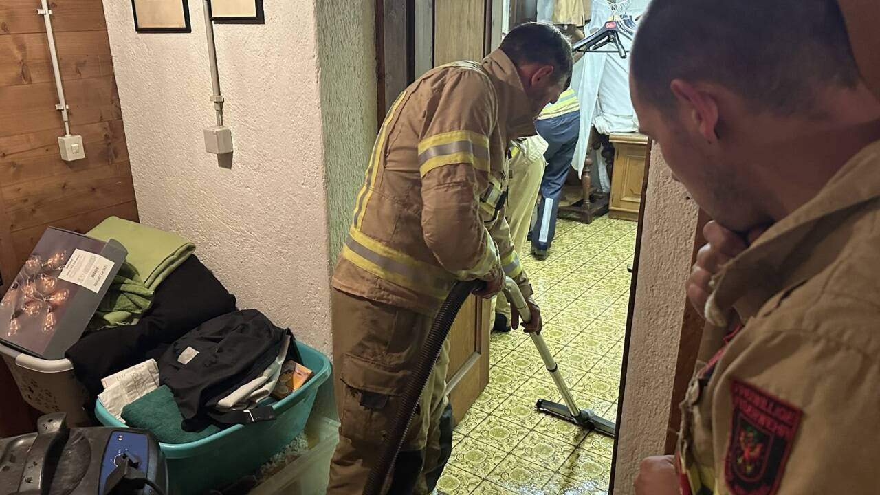 Etwa im Stadtgebiet von Kitzbühel in Tirol wurde die Feuerwehr zu zahlreichen Einsätzen alarmiert. 