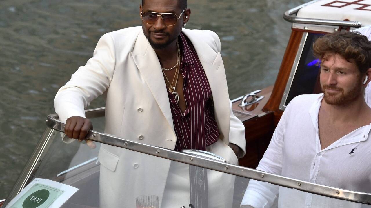 Auch Usher geht in Venedig an Land. 