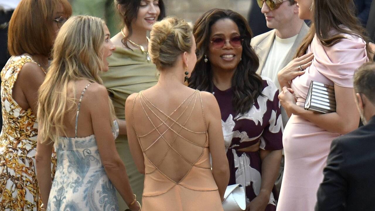 Oprah Winfrey in Venedig. 