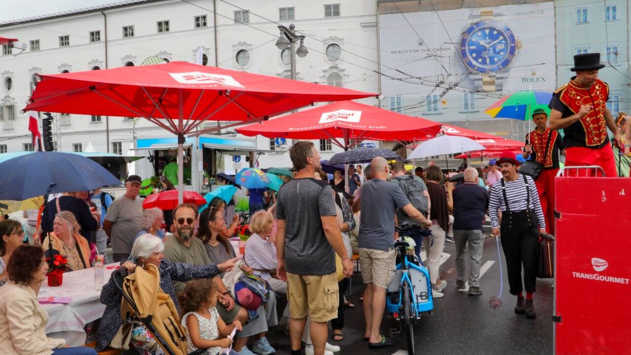 Tausende Besucher kamen zur Eröffnung des Stadtfestes.  