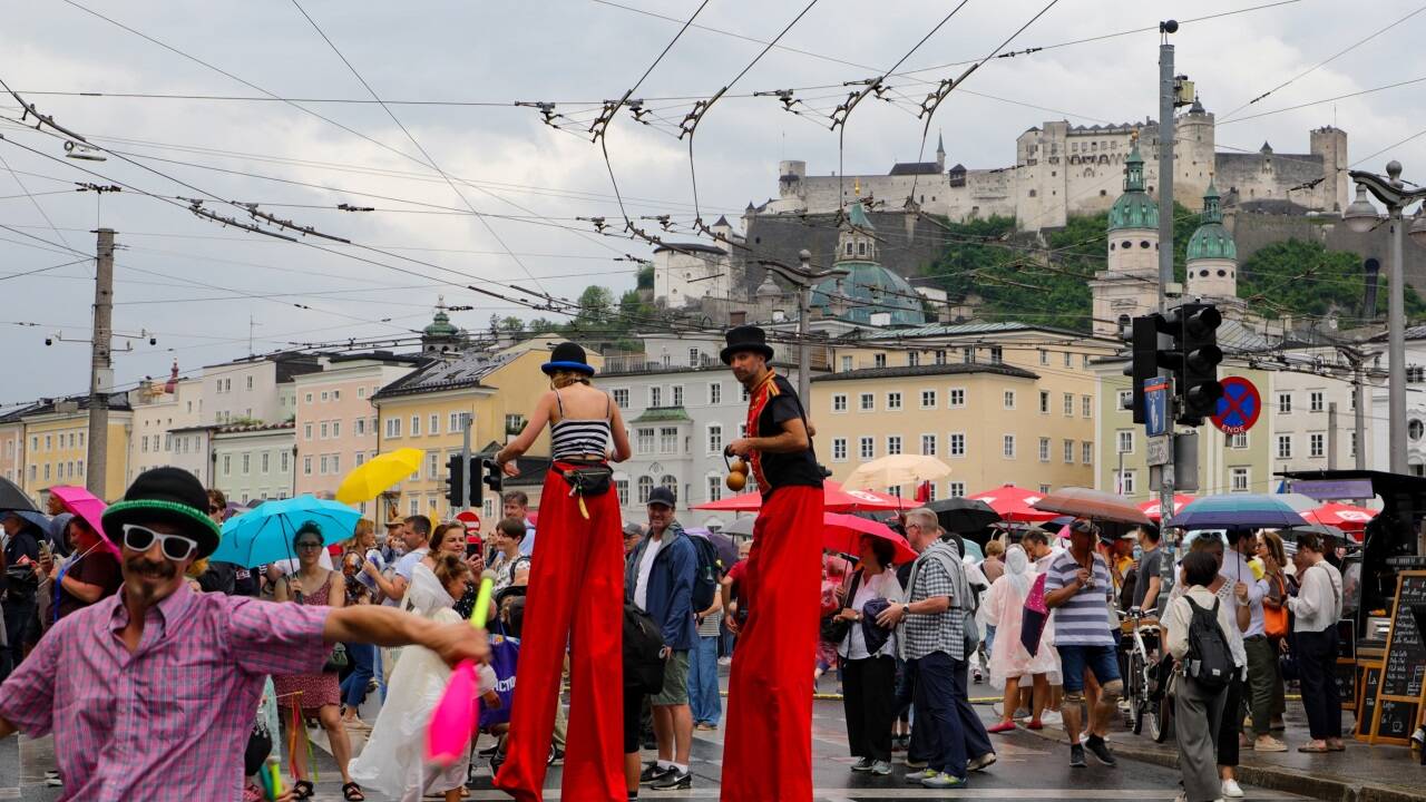 Tausende Besucher kamen zur Eröffnung des Stadtfestes.  
