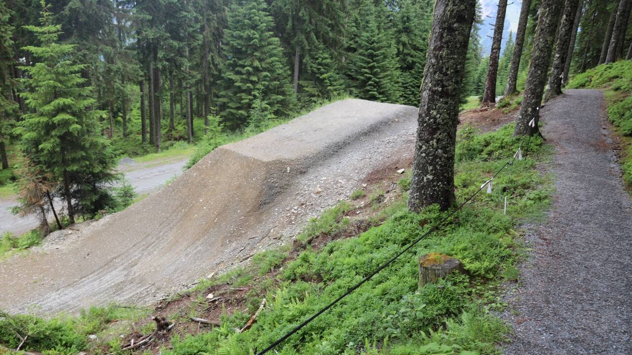 Auf dieser Schanze kam es am Mittwoch zum tödlichen Unfall. 
