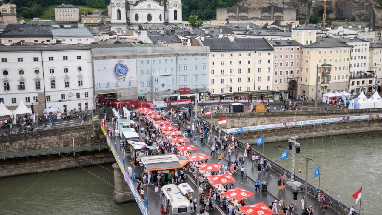Tausende Besucher kamen zur Eröffnung des Stadtfestes.  