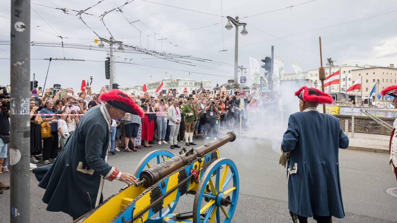 Buntes Programm am Salzburger Stadtfest. 