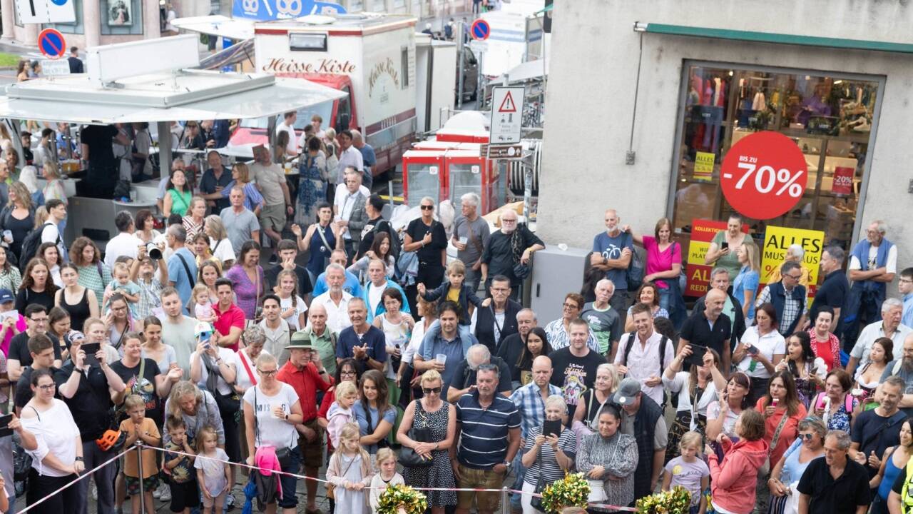 Buntes Programm am Salzburger Stadtfest. 