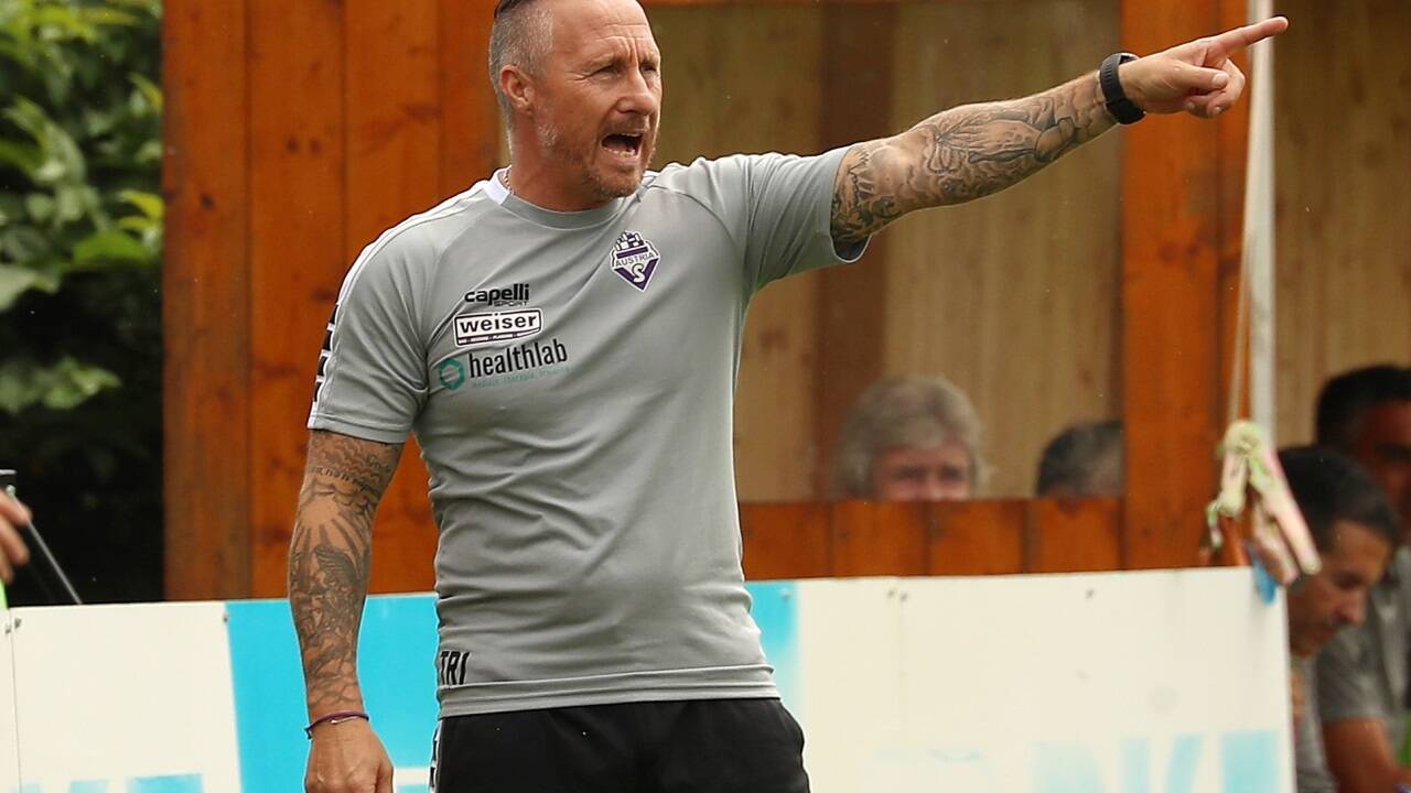 Trainer des Jahres Christian Schaider bereitet sich mit Austria Salzburg auf die 2. Liga vor. 