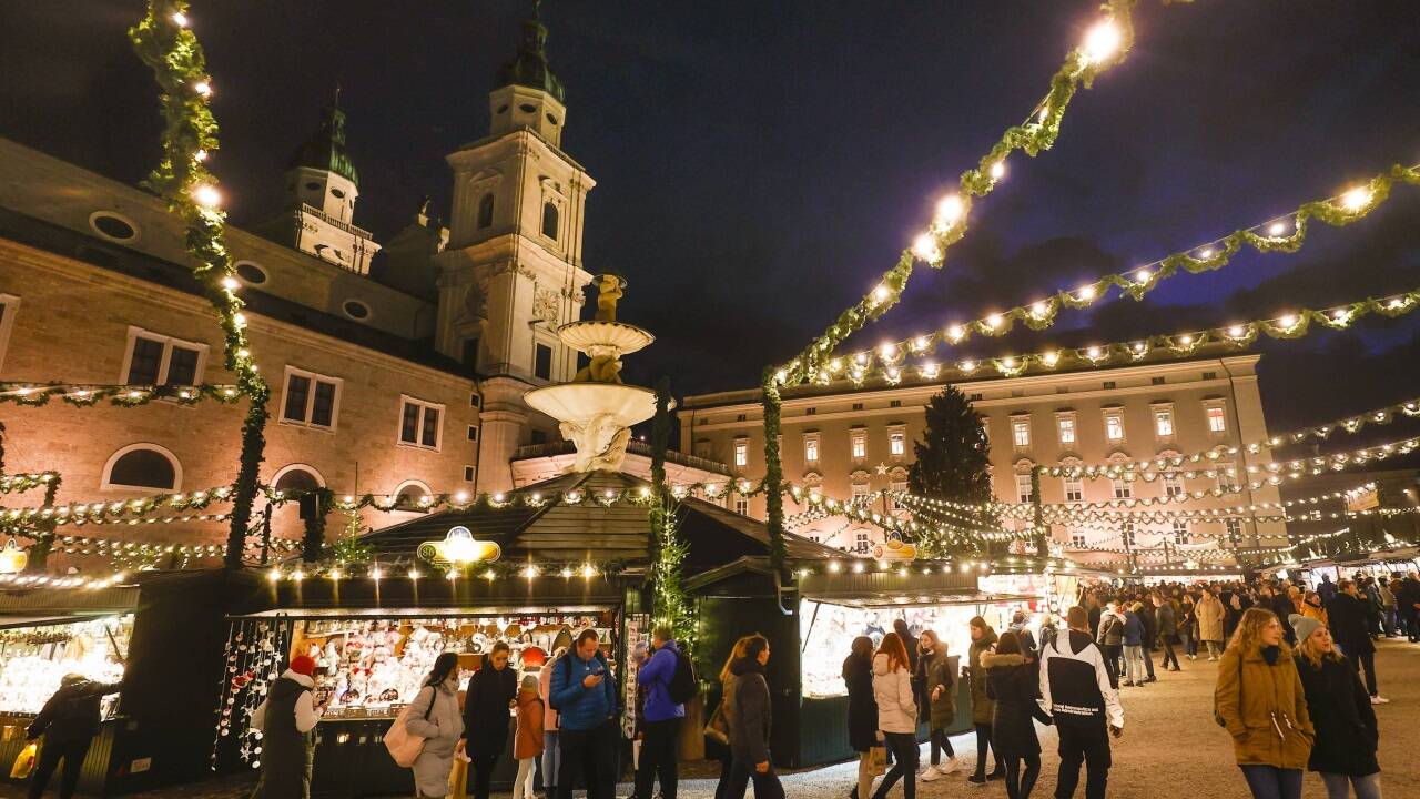 Der junge Mann hatte laut Anklage drei Ziele in Salzburg ins Auge gefasst, darunter den Christkindlmarkt auf dem Salzburger Dom- und Residenzplatz.  