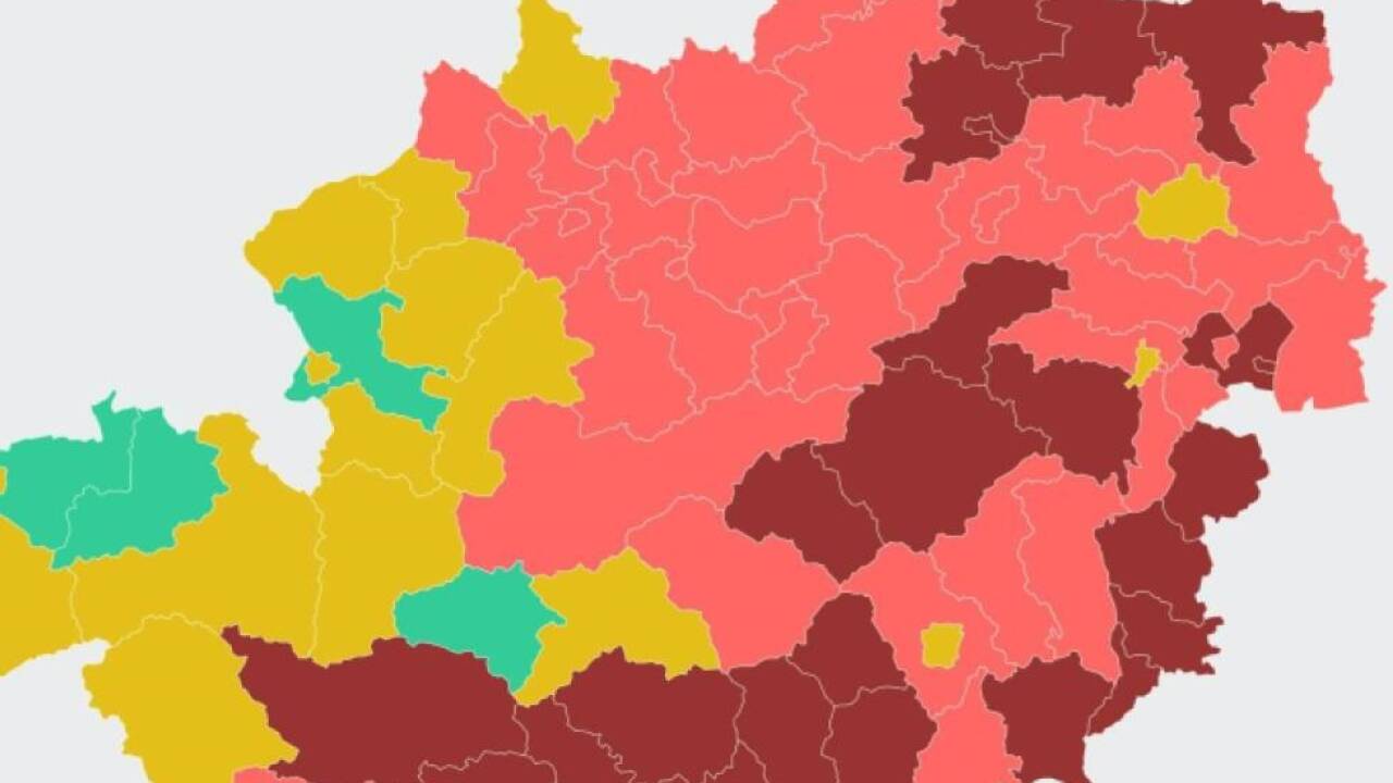 Interaktive Karte zeigt steigende Hitzebelastung in Österreich  Interaktive Karte zeigt steigende Hitzebelastung in Österreich