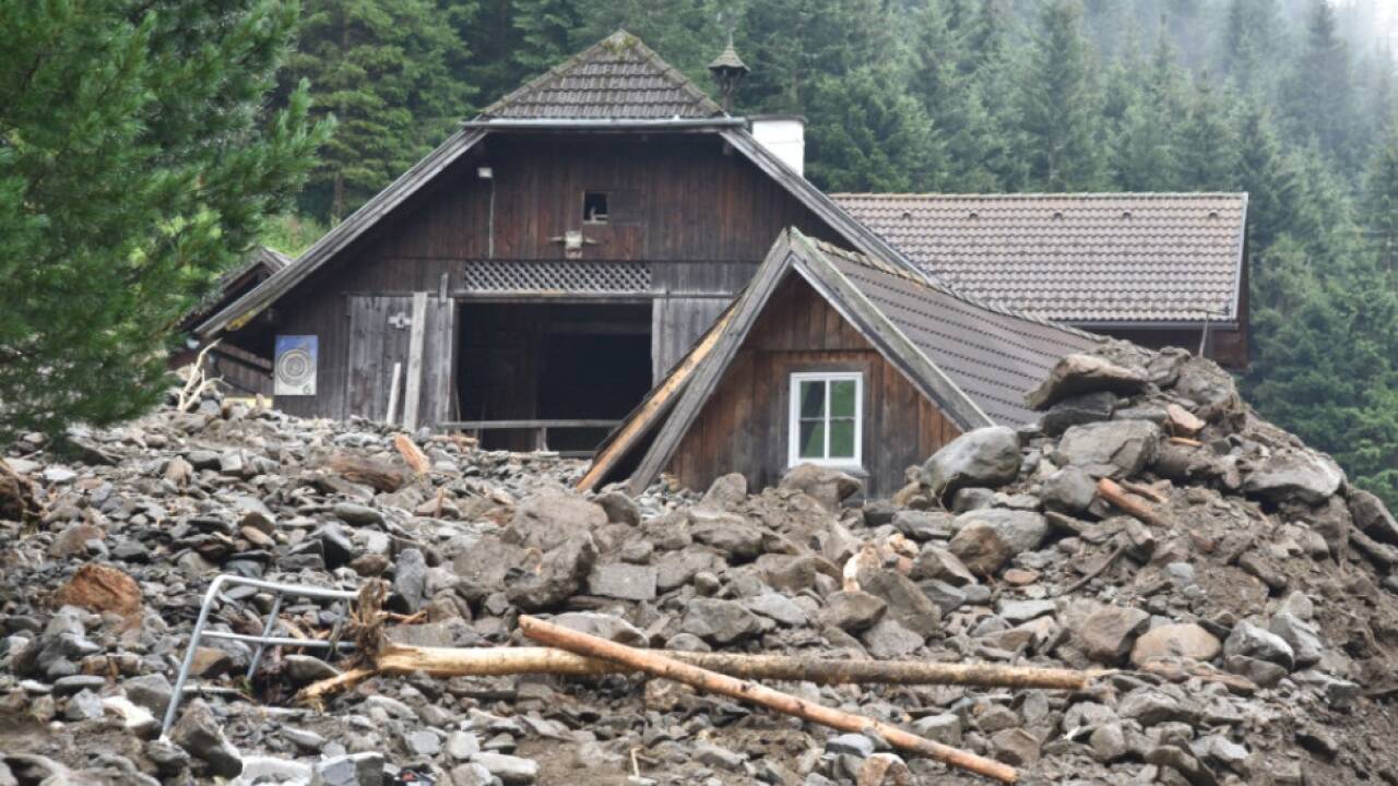 Vermehrte Extremniederschläge lassen öfter Geröll ins Tal strömen 