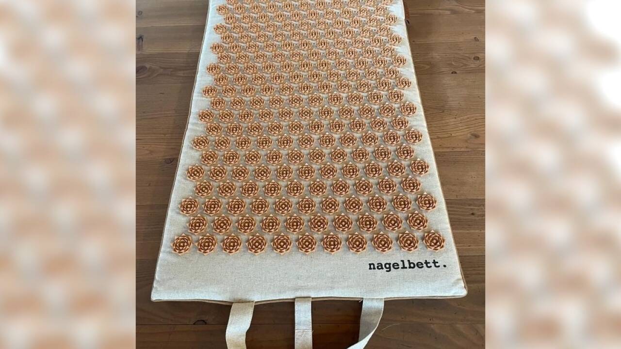 Fakir-Matte für Anfänger. 