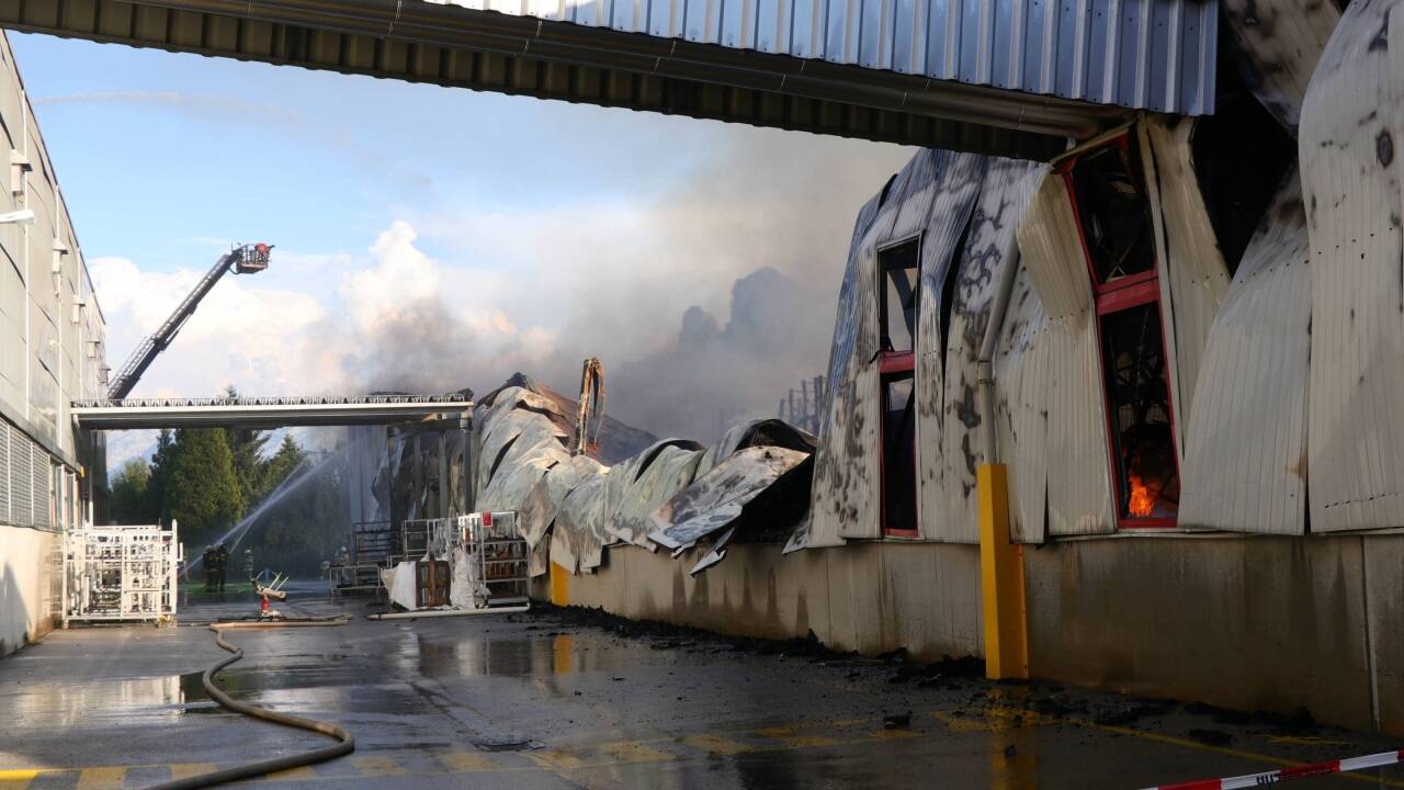 Das Teilelager des Werkzeugmaschinenherstellers Emco in Hallein wurde komplett zerstört. 