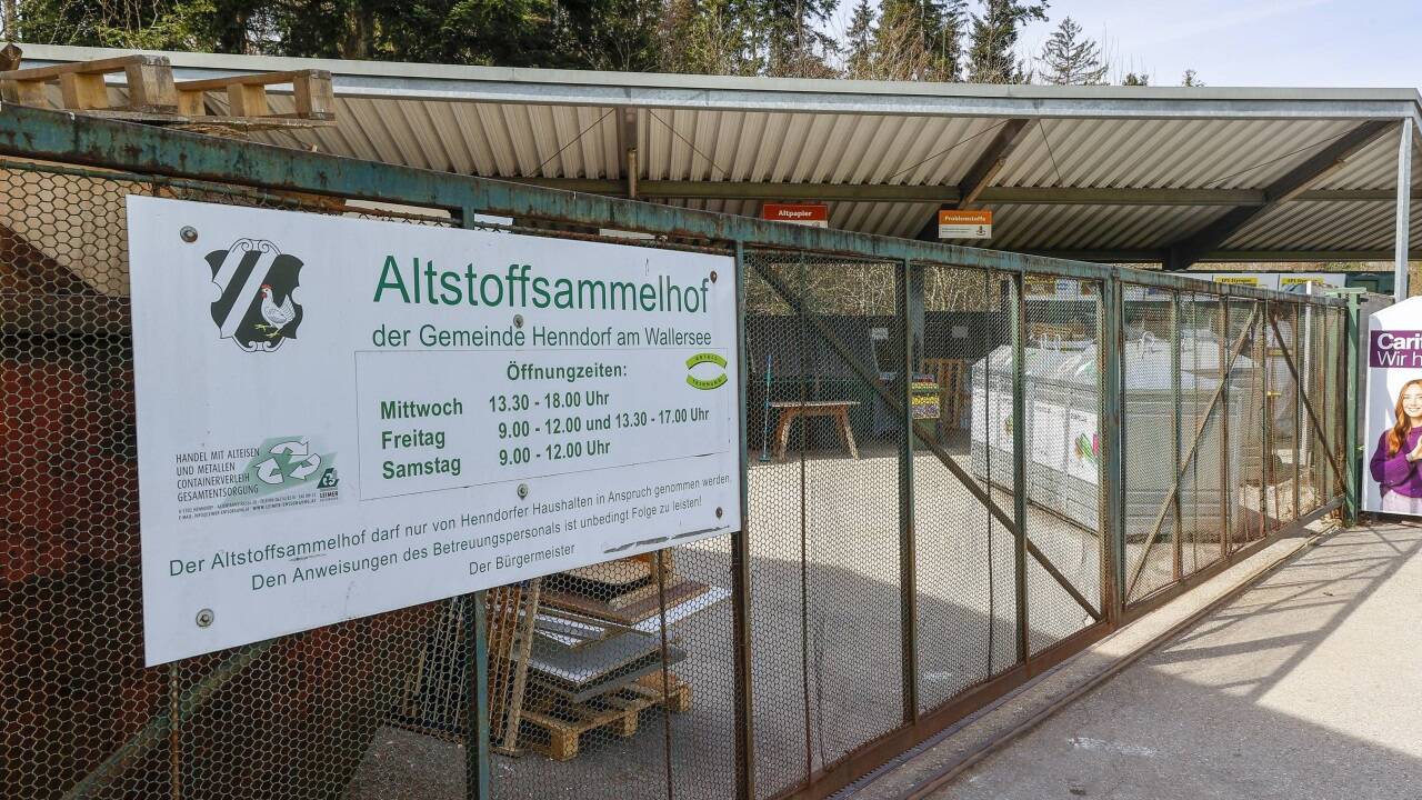 Der Vertrag zwischen dem Recyclinghof-Betreiber und der Gemeinde Henndorf ist gekündigt, der Betrieb soll aber fortgeführt werden. 