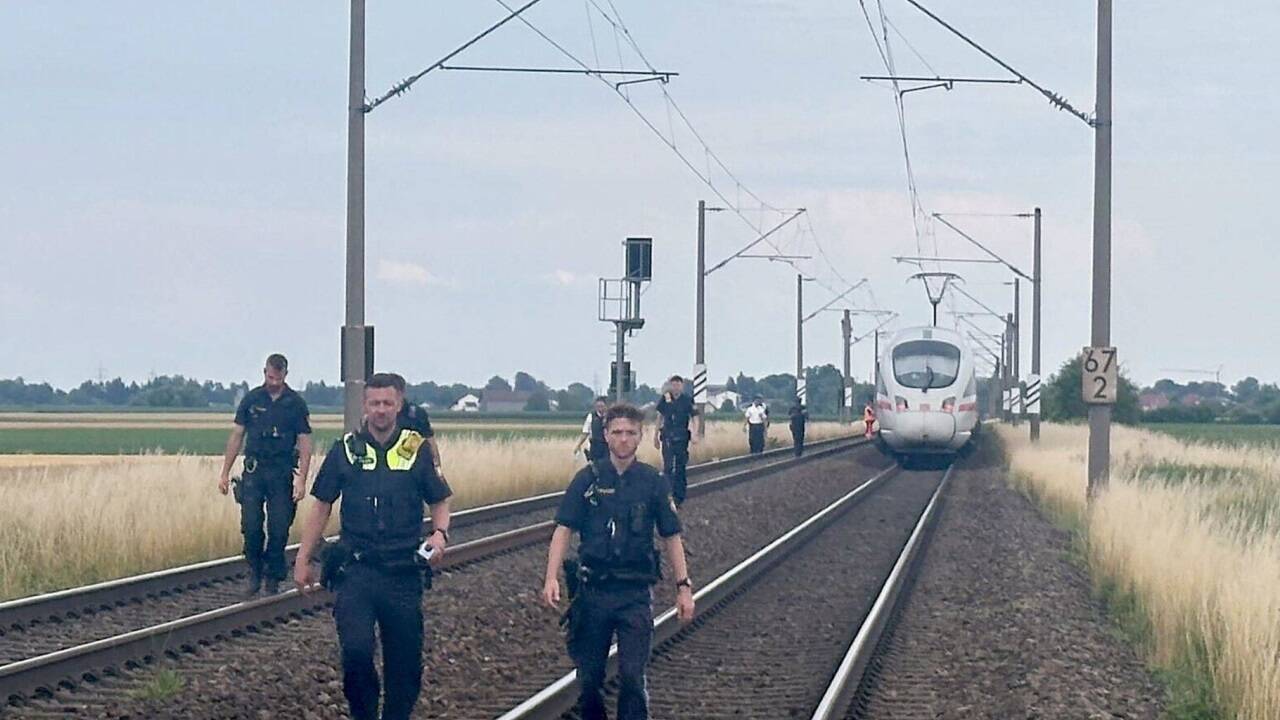 Tatort war ein ICE, der von Hamburg nach Wien unterwegs war 