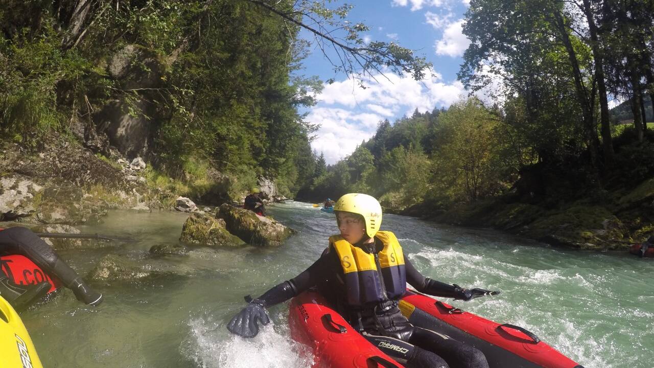 Wildwassertour mit Riverbug 