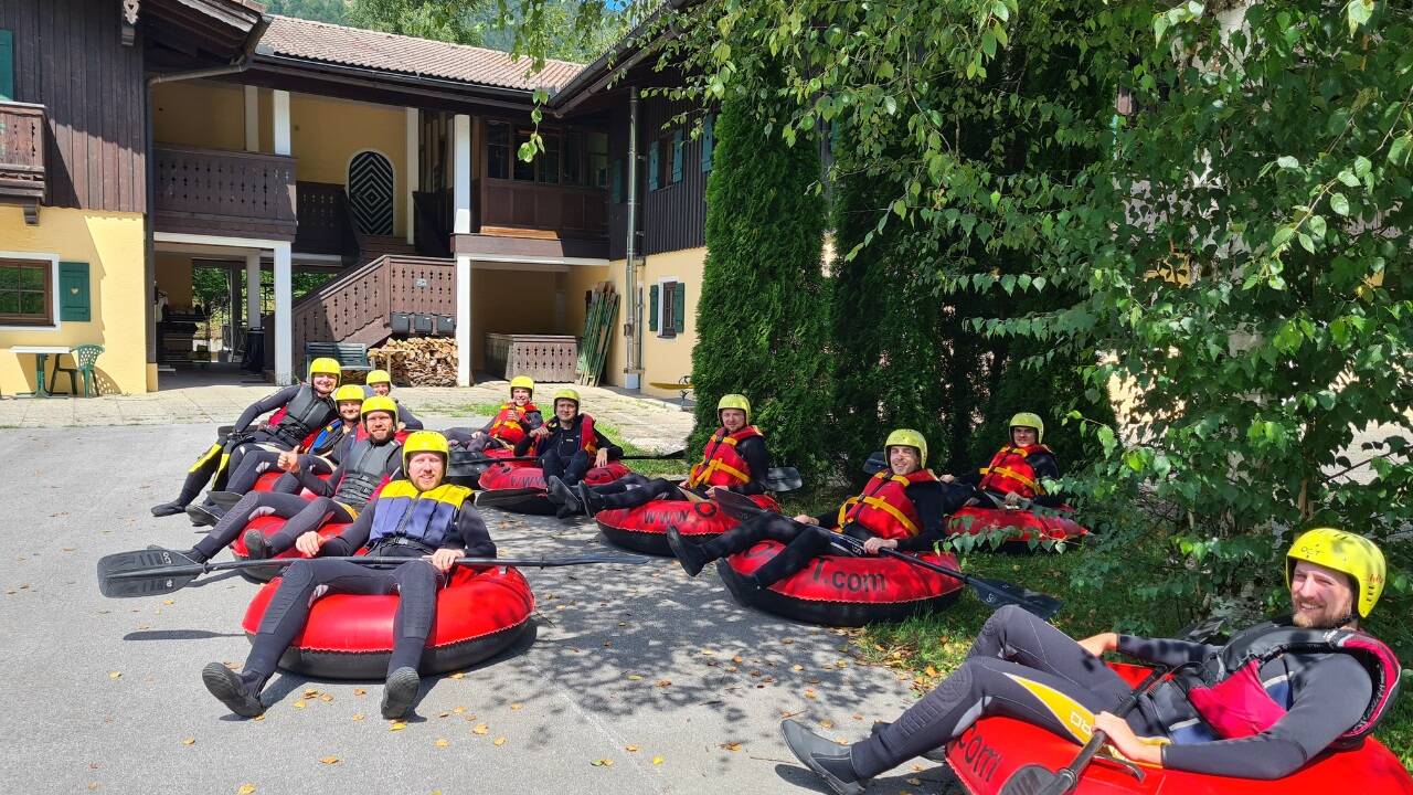 Wildwassertour mit Tubing 