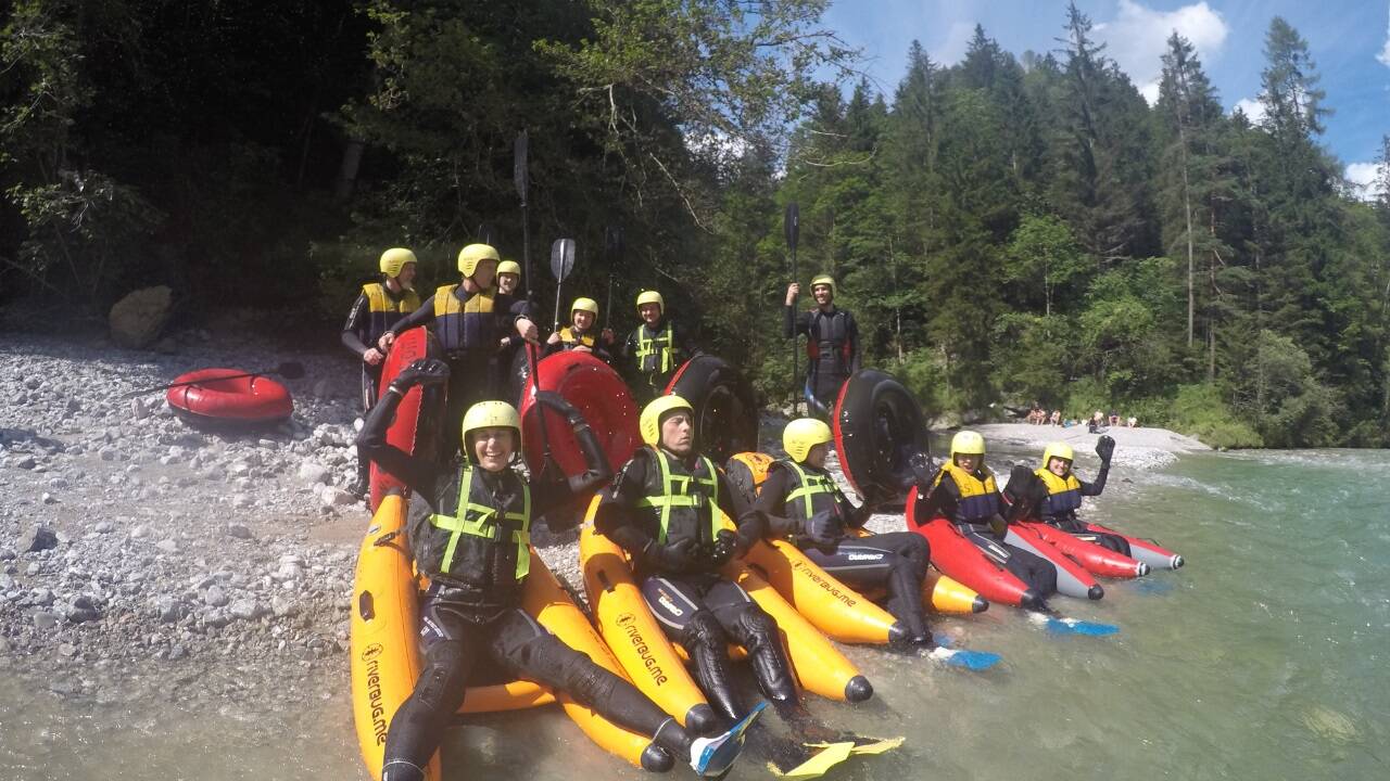 Wildwassertour mit Riverbug 