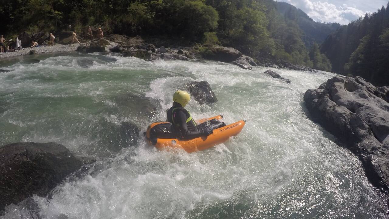 Wildwassertour mit Riverbug 