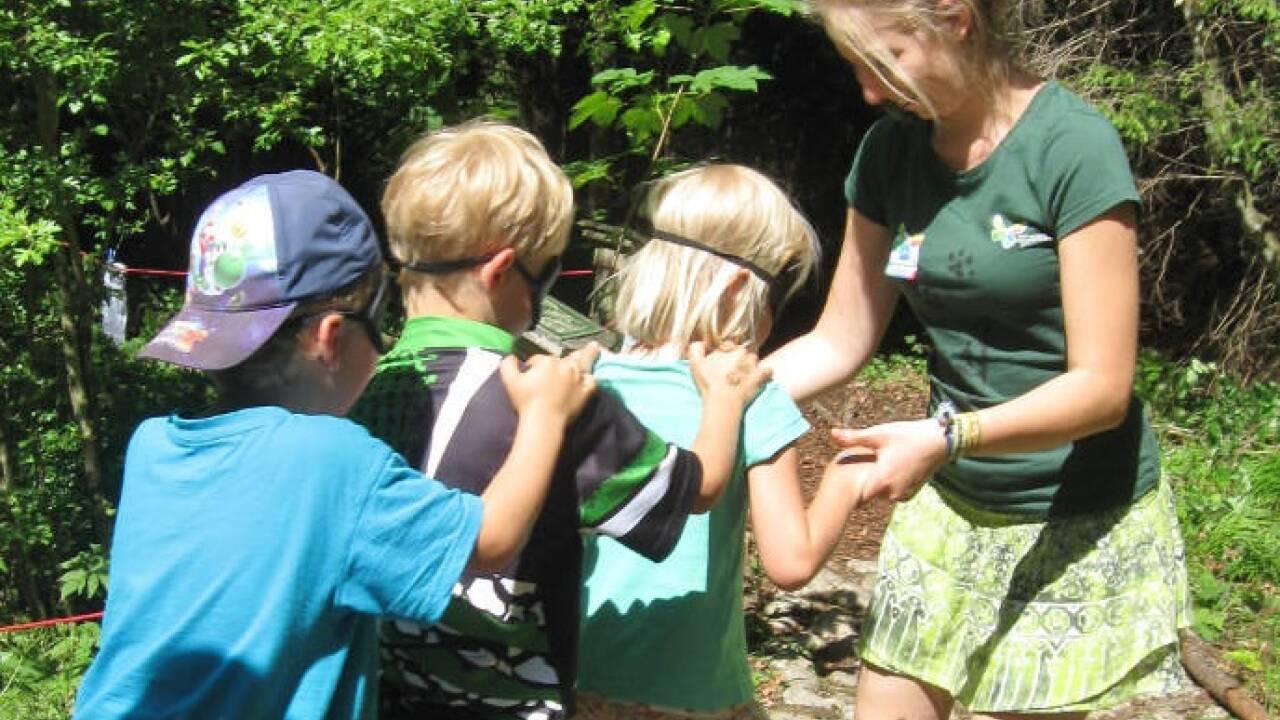 In den Feriencamps der Naturschutzjugend wird die Gemeinschaft der Kinder gefördert.  