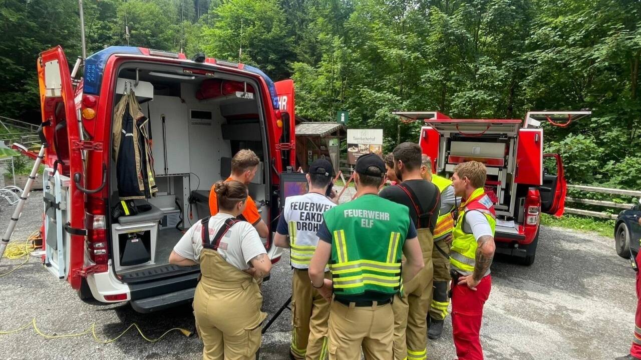 Bis 14 Uhr lief die Suchaktion von Bergrettung, Wasserrettung und Feuerwehr. 