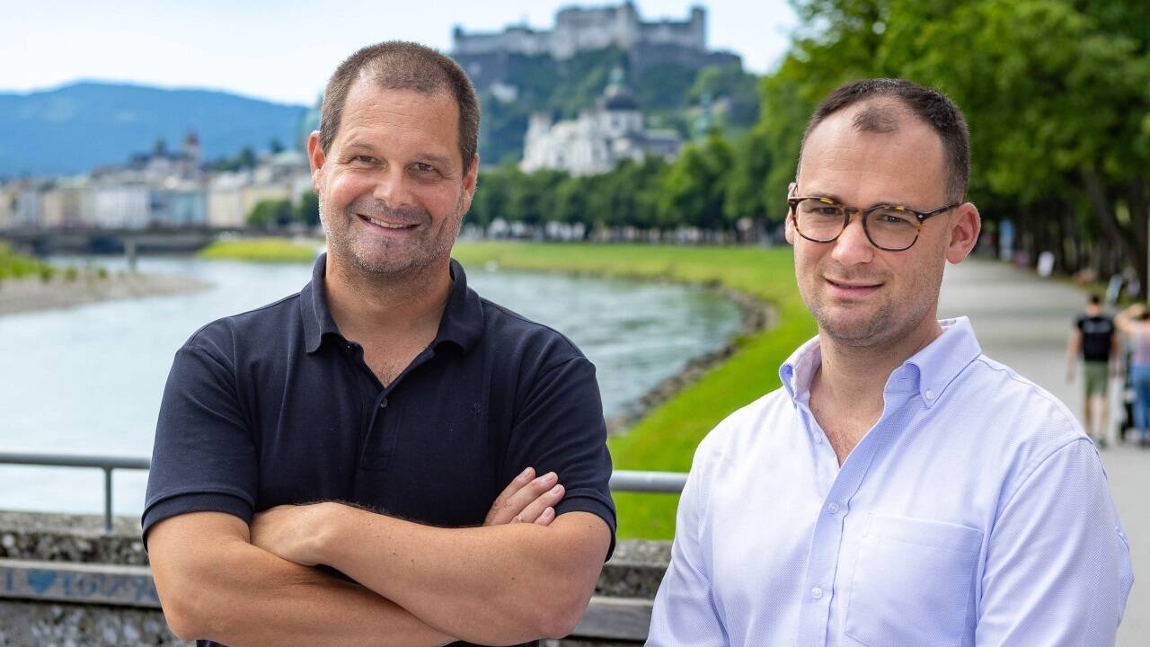 Primararzt Elmar Aigner (l.) von der I. Medizin am Uniklinikum und Bernhard Wernly, Professor an der PMU, kennen die Gesundheitsdaten der Salzburger aufgrund der P10-Studie im Detail. 